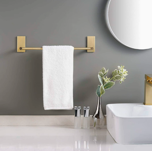 Toallero de Acero Inoxidable para Hotel y Apartamento, Diseño Moderno, Ecológico, Sin Clavos, Barra Simple - Product Image 1