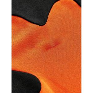 Sweat à capuche décontracté à épaules tombantes en coton éponge pour hommes de haute qualité patchwork personnalisé - Product Image 3