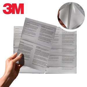 Autocollants prédécoupés personnalisés 3M 7875 – Matériel d'étiquetage de service complet pour étiquettes 3M - Product Image 2