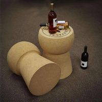 Tabouret en liège Champagne géant 2021 Offres Spéciales, tabouret de Bar moderne
