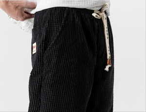 <span class=keywords><strong>Pantalones</strong></span> <span class=keywords><strong>de</strong></span> <span class=keywords><strong>pana</strong></span> <span class=keywords><strong>de</strong></span> estilo chino informales para <span class=keywords><strong>hombre</strong></span> al por mayor <span class=keywords><strong>baratos</strong></span>, holgados, <span class=keywords><strong>de</strong></span> cintura media, con patrón recto, cómodos, transpirables <span class=keywords><strong>de</strong></span> verano - Product Image 3