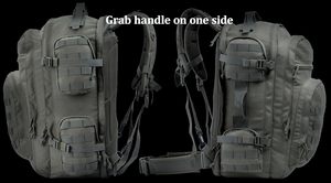 <span class=keywords><strong>Sac</strong></span> à <span class=keywords><strong>dos</strong></span> tactique en denim Spoir de grande taille 58L, unisexe, <span class=keywords><strong>sac</strong></span> de rangement extérieur avec bretelles amovibles pour la randonnée, le camping et les voyages - Product Image 3