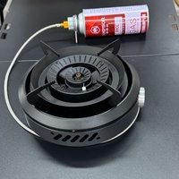 Réchaud à gaz rond pour le camping, ustensiles de cuisine de camping en plein air, accessoires pour barbecue