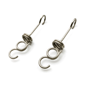 Custom 304 Stainless Steel Carbon Steel High Extension Hook Cylindrical Flat Wire <b>Compression</b> Coil Torsion Tension <b>Spring</b> - Product Image 2