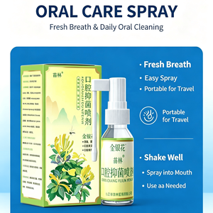 <span class=keywords><strong>Spray</strong></span> Orale Naturale al Caprifoglio per Igiene Orale, Rinfrescante per la <span class=keywords><strong>Bocca</strong></span> Portatile, Estratto di Erbe, <span class=keywords><strong>Spray</strong></span> per Pulizia Orale Quotidiana per Uso Domestico - Product Image 2