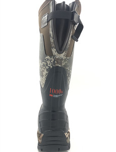 Ruseaux <span class=keywords><strong>de</strong></span> <span class=keywords><strong>chasse</strong></span> en caoutchouc néoprène, bottes <span class=keywords><strong>de</strong></span> camouflage imperméables, isolation 1000g, pour hommes - Product Image 5