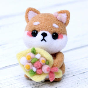 Accessoires de bricolage Jouet en carton pour chien mignon Kits d'artisanat en feutre de <span class=keywords><strong>laine</strong></span> faits à la main - Product Image 5