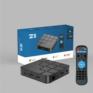 Popular Tv Receptor Z8 Android 12 H618 OTT Tv Caixa 2.4G 5G Wifi Suporte AV Play Jogos Smart Set Top Box