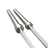 Barre de musculation commerciale de gymnastique barre de musculation galvanisée 1500mm 20kg barre de musculation Barra barre de musculation