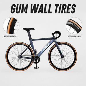 <span class=keywords><strong>Bicicletta</strong></span> a scatto fisso per <span class=keywords><strong>uomo</strong></span> e donna, bici da corsa a velocità singola 700C con telaio <span class=keywords><strong>in</strong></span> alluminio, <span class=keywords><strong>bicicletta</strong></span> unisex. - Product Image 5
