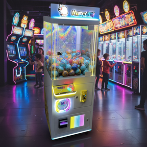 Mumearmy Coin Operated Capsule Vending <b>Machine</b> with Flashing Light English Language Customizable for <b>Amusement</b> Park Use - Product Image 3