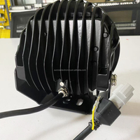 Phare LED 100W 7 pouces 8141lm à faisceau haut et bas avec feu de position, projecteur 4x4, feu antibrouillard IP68 pour véhicules tout-terrain