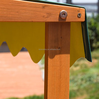 TOYS VALLEY Bac à sable extérieur en bois pour enfants, aire de jeux pour la maternelle et la crèche, zone de jeu avec sable, produit phare