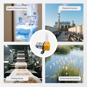 YWfluid 고품질 미니 연동 펌프 실험실 투약 분석 사용 액체 분배 전송 흡입 또는 충전 - Product Image 4