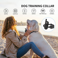 Collar Inteligente de Adiestramiento a Distancia para Perros, Resistente al Agua, 99 Niveles, Recargable, Antiladridos, Collar Electrónico para Entrenador de Perros
