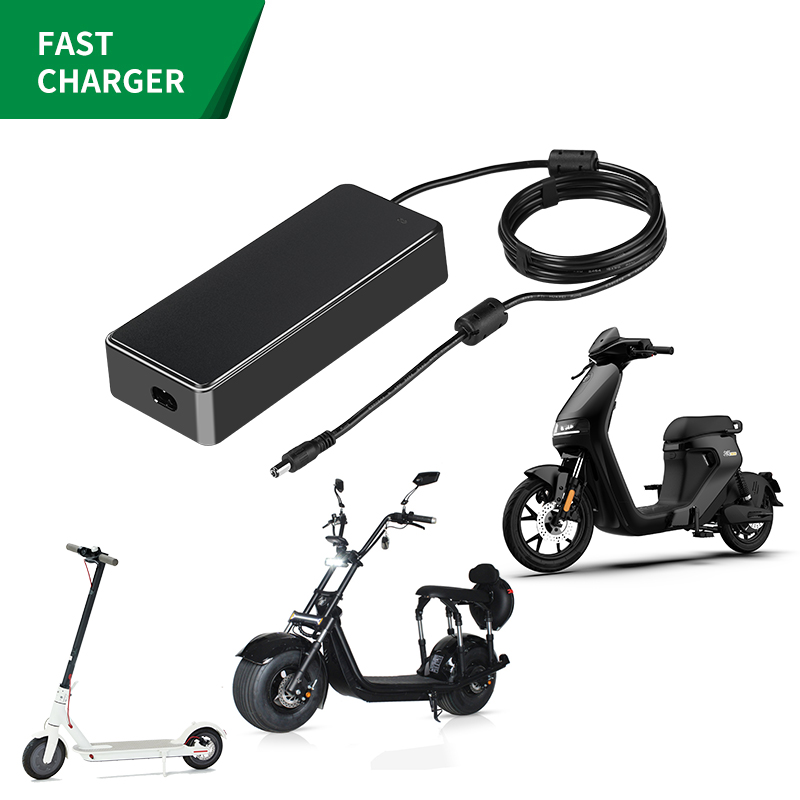 Gojusin 4.2V 8.4V 12.6V 16.8V 25.2V 29.4V 42V 54.6V 58.8V 67.2V 84V 1A 1.5A 2A lityum pil şarj cihazı motosiklet Scooter