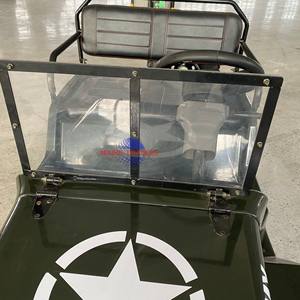 Cool Design Electric Mini Jeep Car New <b>Special</b> 250cc Gasoline Powered Jeep 4 Wheels Classic Jeep Cart for Sale - Product Image 3