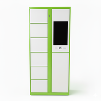 Casillero Inteligente Electrónico para Limpieza de Calzado, Construcción de Acero, Tamaño Personalizable, para Apartamentos, Comunidades, Dormitorios, Pedidos en la Nube, Resistente a la Oxidación