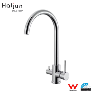 Cromato acqua potabile pura cucina ponte <span class=keywords><strong>rubinetto</strong></span> montato <span class=keywords><strong>a</strong></span> due maniglie <span class=keywords><strong>3</strong></span> <span class=keywords><strong>vie</strong></span> miscelatore acqua calda e fredda filtro <span class=keywords><strong>rubinetto</strong></span> da cucina - Product Image 6