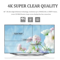 Kabel Ultra 18Gbps 4K 60Hz Standar Berlapis Emas dengan Selubung PVC untuk Kabel Male to Male untuk Monitor TV LED LCD