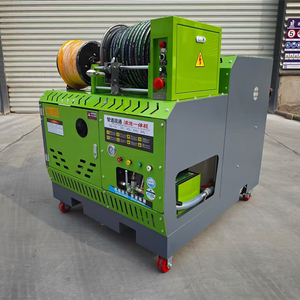 Machine de nettoyage de canalisations <span class=keywords><strong>haute</strong></span> <span class=keywords><strong>pression</strong></span> 200 BAR, nettoyeur de canalisations <span class=keywords><strong>professionnel</strong></span> pour le débouchage des tuyaux - Product Image 5