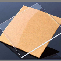 Plaque en plastique acrylique coulé transparente (Lucite, Perspex) de 2mm, 3mm, 5mm, 6mm, 12mm, 50mm