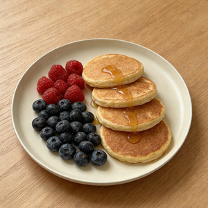 ชุดจานอาหารเมลามีนทรงกลมสีเบจ 2 ชิ้นอเนกประสงค์ สำหรับอาหารเรียกน้ำย่อย ของหวาน และอาหารจานหลัก - Product Image 5