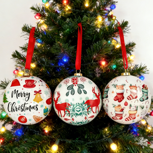 เครื่องประดับลูกบอลคริสต์มาสแบบโฟม, ไอคอนเทศกาลแบบกำหนดเอง และของตกแต่งต้นไม้รูปสัตว์น่ารัก - Product Image 1