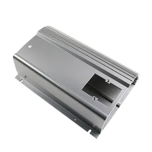 Custom electrical box anodized aluminium box enclosure control cabinet aluminium box case