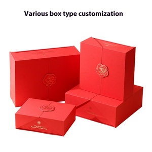 Caja de Regalo de Cartón Resistente de Doble Puerta para Souvenirs, Nueva Caja de Regalo para Artículos de Uso Diario Hecha de Cartón Duradero - Product Image 3