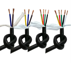 Dây dẫn bằng đồng cáp linh hoạt rvv 2 3 4 <span class=keywords><strong>5</strong></span> lõi 0.75 1 1.<span class=keywords><strong>5</strong></span> 2.<span class=keywords><strong>5</strong></span> 4 6 mét cáp điện dây H05VV-F cáp điện - Product Image 6