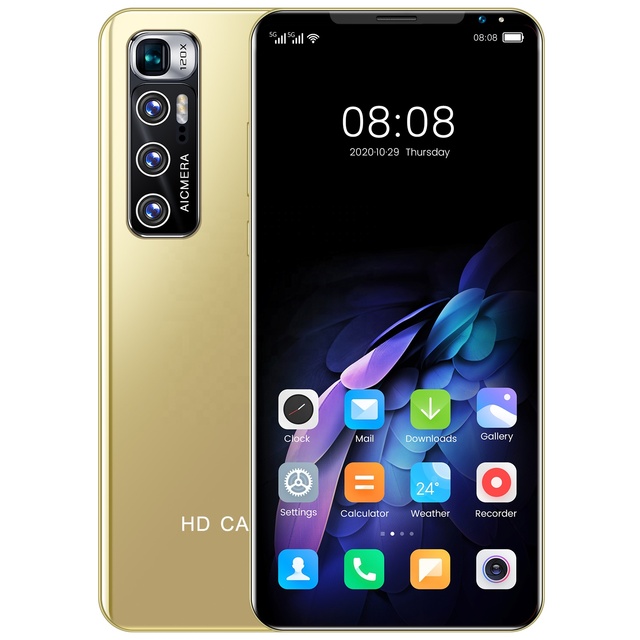 Hot Selling 5.5-inch OLED Full-Screen Face ID Phone 16GB+512GB Android 16MP+32MP Camera Fingerprint Unlock Mobile Phone M11 Pro