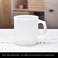 Kreative Retro Haushalts glas becher Bunte Wasser becher Milch Jade Boro silikat glas Kaffeetasse Klassisches Design Glas Kaffeetasse