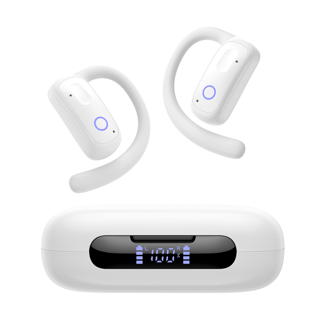 2026 New Ows Wireless Ear-hook Earbuds Bluetooth 6.0 Noise Cancelling Earphones HiFi Stereo Sports Gaming Headphones