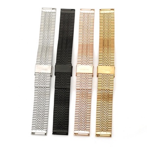 Correa de Reloj de Acero Inoxidable de 20 mm y 22 mm de Liberación Rápida, Correa de Reloj de Lujo <span class=keywords><strong>para</strong></span> Hombre y <span class=keywords><strong>Mujer</strong></span>, Accesorios <span class=keywords><strong>para</strong></span> Relojes Inteligentes, Somiis - Product Image 4