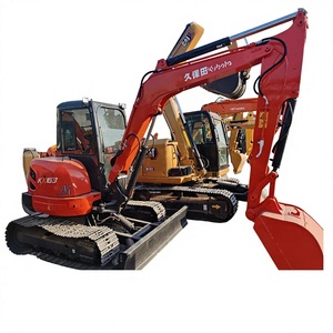รถขุด Kubota KX163 มือสอง ได้รับการรับรองมาตรฐาน CE น้ำหนัก 6300 กก. รถขุดตีนตะขาบ Kubota KX161 KX163 KX165 ผลิตในญี่ปุ่น - Product Image 1