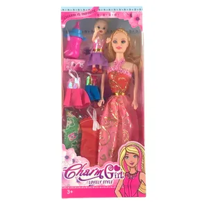 2024热卖漂亮公主娃娃11.5英寸实心娃娃女婴玩具盒益智玩具