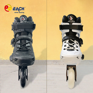 Patins <span class=keywords><strong>à</strong></span> roulettes de slalom <span class=keywords><strong>à</strong></span> 4 roues EACH Wholesale Roselle, patins <span class=keywords><strong>à</strong></span> roulettes professionnels pour le freestyle et la vitesse, pour adultes - Product Image 2