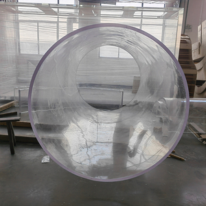 Best-seller Réservoir de poissons Betta multifonctionnel Tube rond en acrylique transparent Aquarium pour poissons - Product Image 1