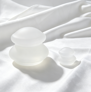 Juego de 4 Ventosas de Silicona <span class=keywords><strong>para</strong></span> Masaje, Reducción de Celulitis, Liberación Miofascial, Ventosas Transparentes Esmeriladas, Herramienta de Terapia Corporal - Product Image 5