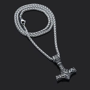 Collana Punk esagerata con rivetto incrociato irregolare Hip Hop Trendy catena da uomo industriale decostruzione asimmetrica - Product Image 6