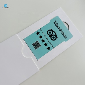Tarjetas de grifo NFC de PVC personalizables para aumentar la suscripción de calificaciones de 5 estrellas y la <span class=keywords><strong>tarjeta</strong></span> de reseñas de <span class=keywords><strong>Google</strong></span> de hoteles - Product Image 6