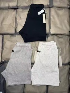 En gros Essenti SS22 Short de bain pour homme et Chemise à manches courtes à carreaux, taille mi-haute, couleur Avoine foncé, en Spandex/Polyester, style urbain - Product Image 1