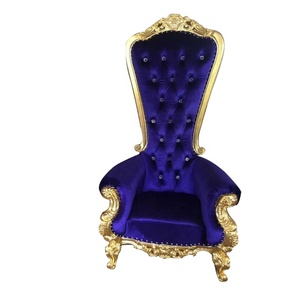 Americano de lujo moderno de lujo estilo Barbero Silla de <span class=keywords><strong>rey</strong></span> de <span class=keywords><strong>trono</strong></span> con pierna de madera - Product Image 3