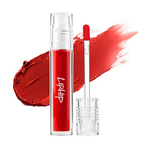 Teinte à lèvres mate Liphip Deep Kiss Red, liquide, longue tenue, haute pigmentation, couleur intense, fini velours - Product Image 1