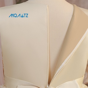MQATZ Vestito <span class=keywords><strong>da</strong></span> Principessa Soffice con Motivo a Cuori per <span class=keywords><strong>Bambina</strong></span>, Abito Formale con Maniche a Palloncino, Vestito Bianco <span class=keywords><strong>da</strong></span> Festa per Bambine L6136 - Product Image 3