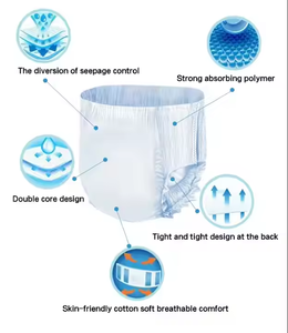 Couches jetables pour adultes les plus vendues, lingettes pour bébés, utilisation par les personnes âgées, tissu non tissé spécifique au sexe, prévention des fuites 3D, doux et respirant - Product Image 5