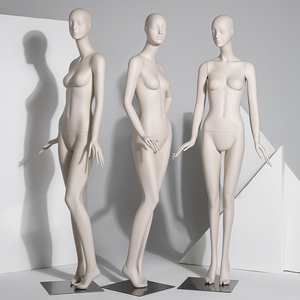 Livraison rapide en fibre de verre corps entier debout couleur de la peau sinueuse dame Mannequins de Mannequins féminins pour l'affichage des vêtements - Product Image 4