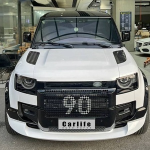 Accesorios de coche <span class=keywords><strong>defender</strong></span> auto Grille para <span class=keywords><strong>Land</strong></span> <span class=keywords><strong>Rover</strong></span> <span class=keywords><strong>Defender</strong></span> 90 L663 2019 2020 2021 <span class=keywords><strong>2022</strong></span> 2023 año ajuste perfecto - Product Image 2