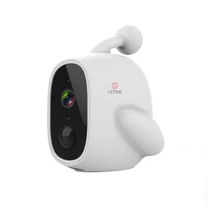 LCLCTEK 1080 마력 와이파이 미니 무선 배터리 전원 카메라 IP65 비바람에 PIR 적외선 경보 CCTV 카메라